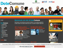 Tablet Screenshot of dotecomune.it